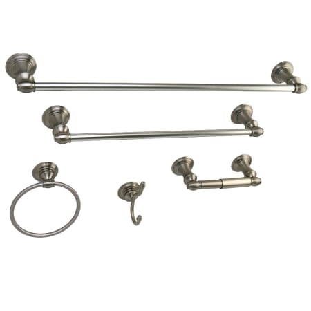A large image of the Kingston Brass BAHK2612478 Brushed Nickel
