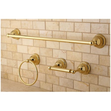Kingston Brass BAK396148PB Polished Brass Restoration 3 ...