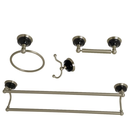 A large image of the Kingston Brass BAK9113478 Brushed Nickel