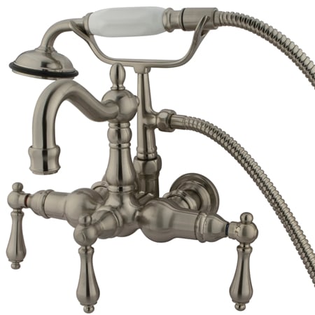 A large image of the Kingston Brass CC1007T Brushed Nickel