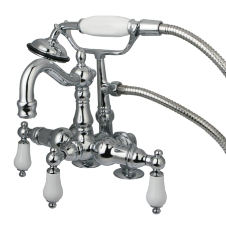 A large image of the Kingston Brass CC1016T Polished Chrome