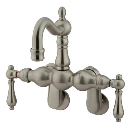 A large image of the Kingston Brass CC1081T Brushed Nickel