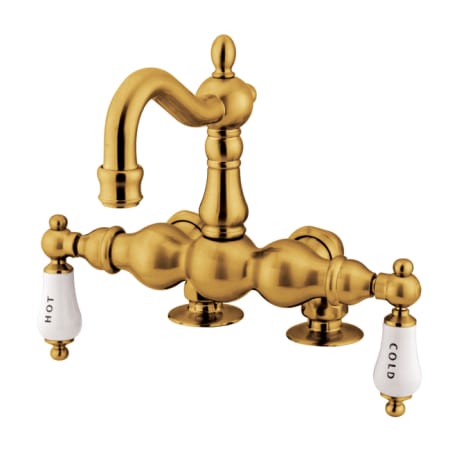 A large image of the Kingston Brass CC1095T Polished Brass