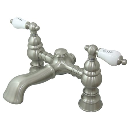A large image of the Kingston Brass CC1132T Brushed Nickel