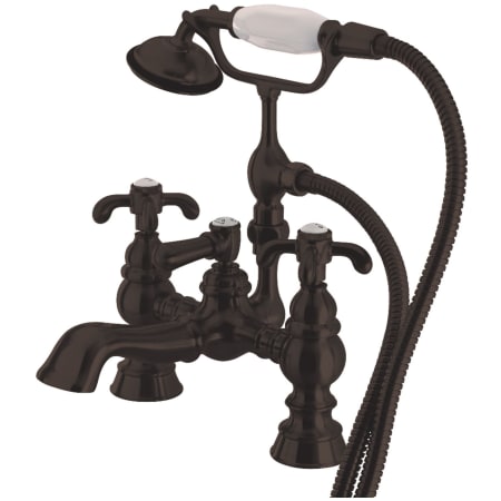 A large image of the Kingston Brass CC1158T Oil Rubbed Bronze
