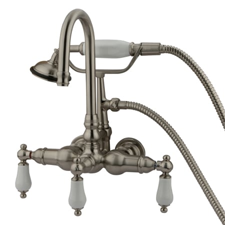 A large image of the Kingston Brass CC11T8 Brushed Nickel