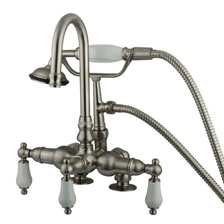 A large image of the Kingston Brass CC15T Brushed Nickel