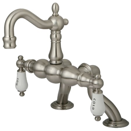 A large image of the Kingston Brass CC2004T Brushed Nickel
