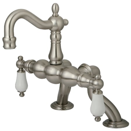 A large image of the Kingston Brass CC2006T Brushed Nickel
