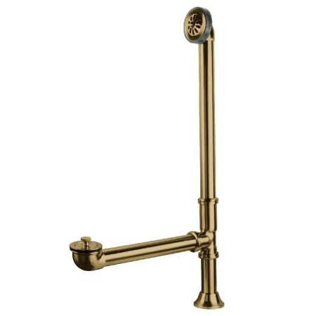 A large image of the Kingston Brass CC208 Polished Brass