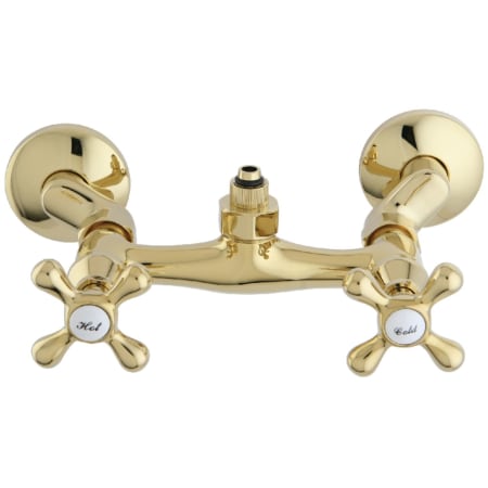 A large image of the Kingston Brass CC213 Polished Brass