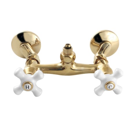 A large image of the Kingston Brass CC213.PX Polished Brass
