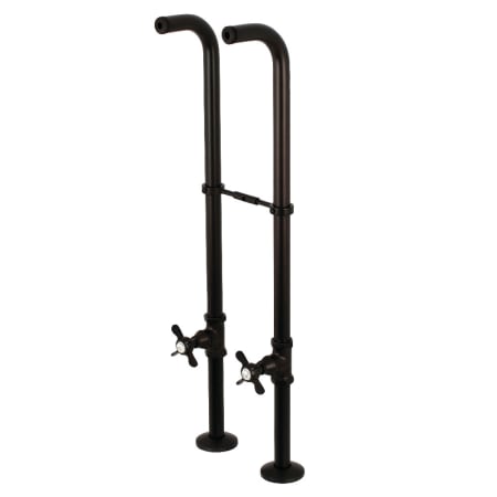 A large image of the Kingston Brass CC266S.BEX Oil Rubbed Bronze