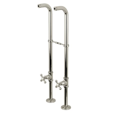 A large image of the Kingston Brass CC266S.AX Polished Nickel