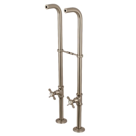 A large image of the Kingston Brass CC266S.BEX Brushed Nickel