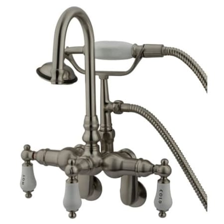 A large image of the Kingston Brass CC304T Brushed Nickel