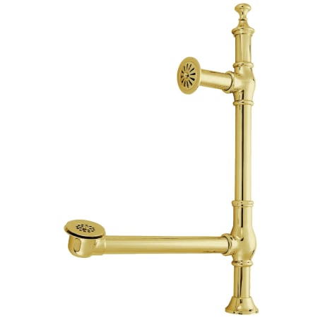A large image of the Kingston Brass CC309 Polished Brass