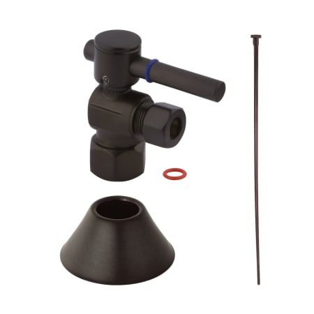 A large image of the Kingston Brass CC4310.DLTKF20 Oil Rubbed Bronze