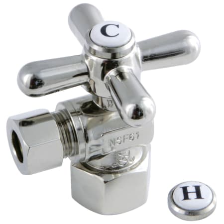 A large image of the Kingston Brass CC4310.X Polished Nickel