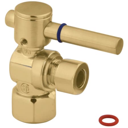 A large image of the Kingston Brass CC4310.DL Brushed Brass