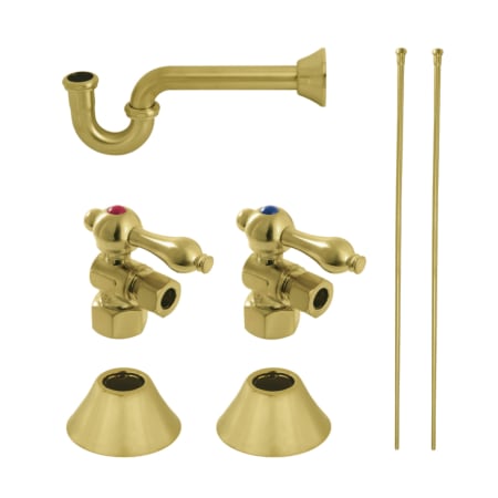 A large image of the Kingston Brass CC4310.LKB30 Brushed Brass