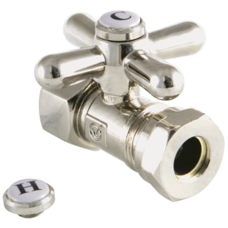 A large image of the Kingston Brass CC4415.X Polished Nickel