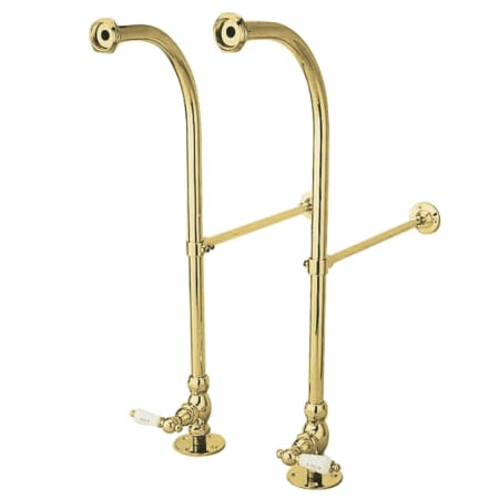 A large image of the Kingston Brass CC45.HCL Polished Brass