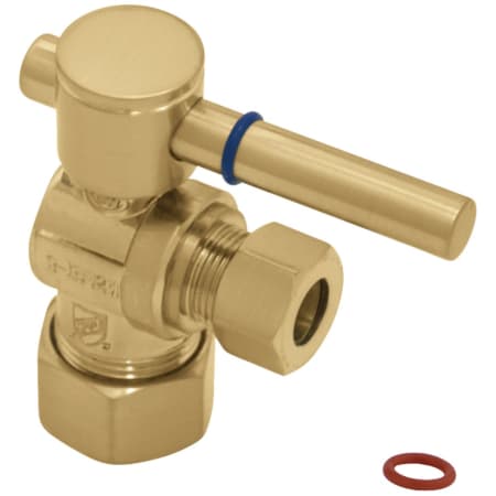A large image of the Kingston Brass CC5330.DL Brushed Brass