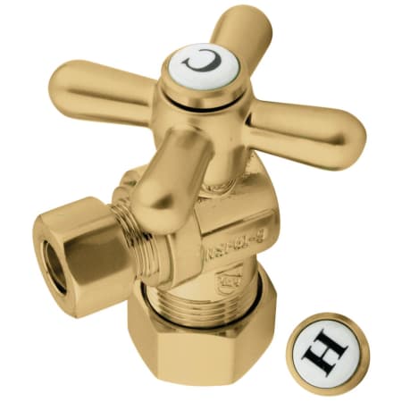 A large image of the Kingston Brass CC5330.X Brushed Brass