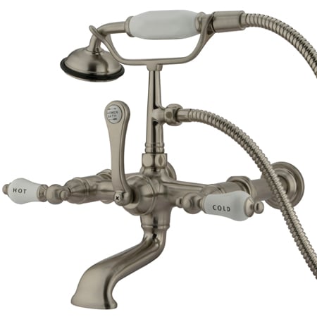 A large image of the Kingston Brass CC545T Brushed Nickel
