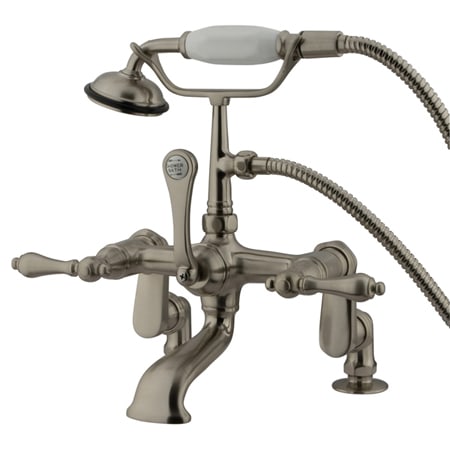 A large image of the Kingston Brass CC651T Brushed Nickel
