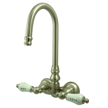 A large image of the Kingston Brass CC73T Brushed Nickel