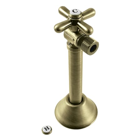 A large image of the Kingston Brass CC8320.X Antique Brass