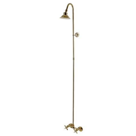A large image of the Kingston Brass CCK213.BEX Polished Brass