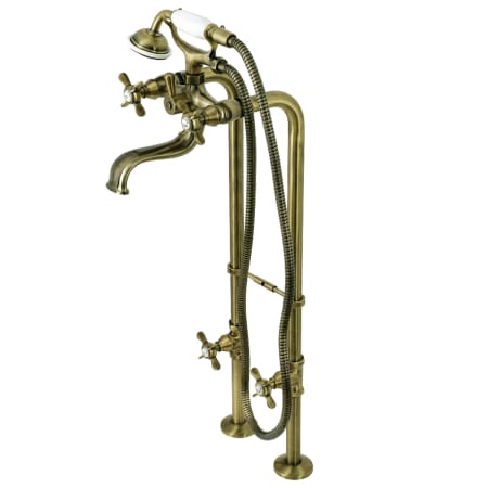A large image of the Kingston Brass CCK246K Antique Brass
