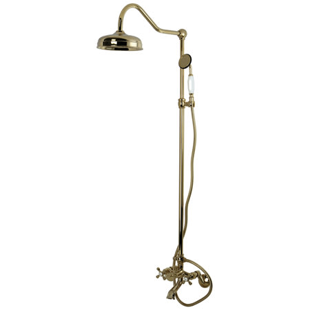 A large image of the Kingston Brass CCK266 Polished Brass