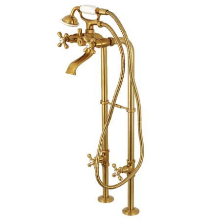 A large image of the Kingston Brass CCK266K Brushed Brass