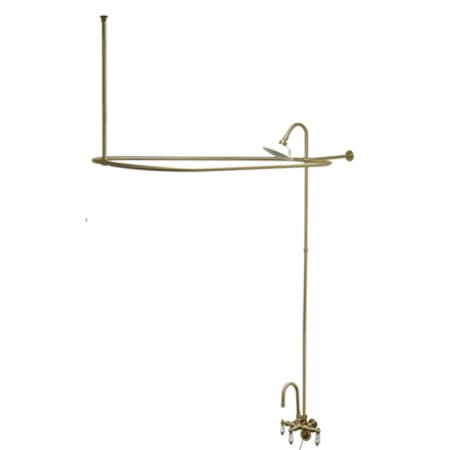 A large image of the Kingston Brass CCK418.PL Brushed Nickel