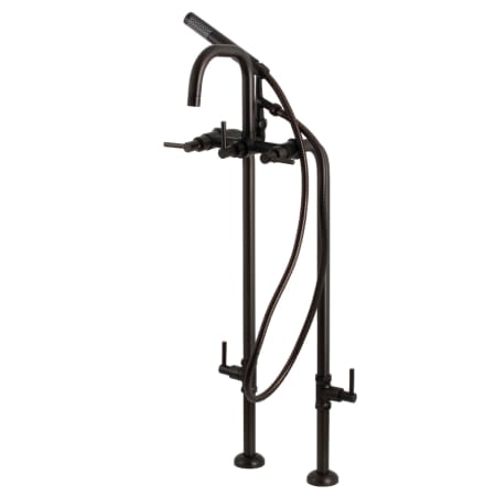 A large image of the Kingston Brass CCK840.DL Oil Rubbed Bronze