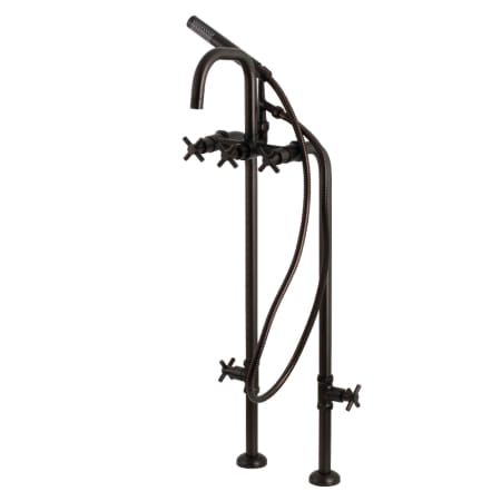 A large image of the Kingston Brass CCK840.DX Oil Rubbed Bronze
