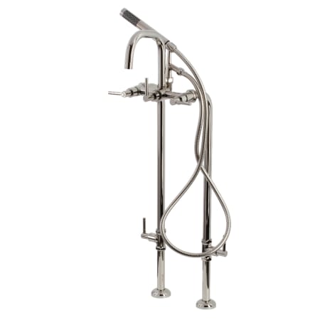 A large image of the Kingston Brass CCK840.DL Polished Nickel