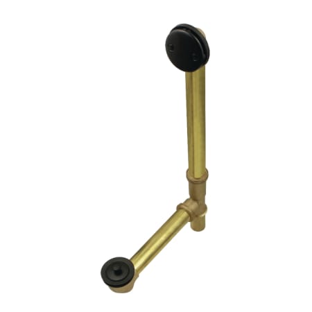 A large image of the Kingston Brass DLL316 Matte Black