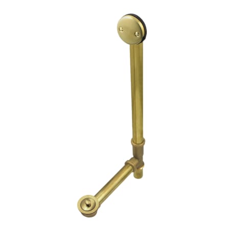 A large image of the Kingston Brass DLL316 Brushed Brass