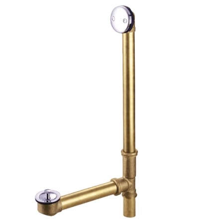 A large image of the Kingston Brass DLL318 Polished Chrome