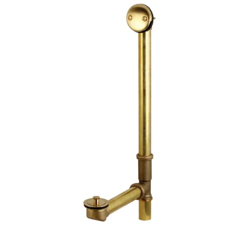 A large image of the Kingston Brass DLL318 Brushed Brass