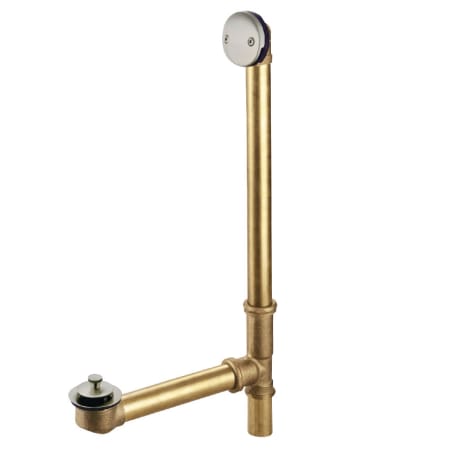 A large image of the Kingston Brass DLL318 Brushed Nickel