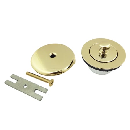 A large image of the Kingston Brass DLT5301A Polished Brass