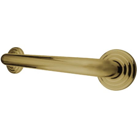 A large image of the Kingston Brass DR31412 Polished Brass