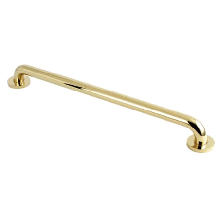 A large image of the Kingston Brass DR51424 Polished Brass