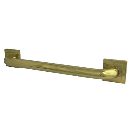 A large image of the Kingston Brass DR61412 Polished Brass
